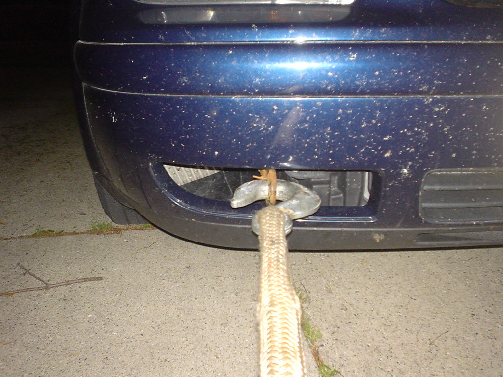 Front towing point on 2002 Jetta Forums