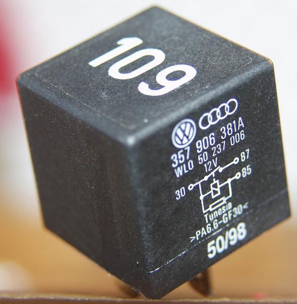 Relay 109 part number? | TDIClub Forums