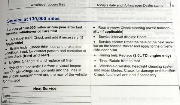 Quote for timing belt change for my MK7 Golf TI $2500! | TDIClub Forums