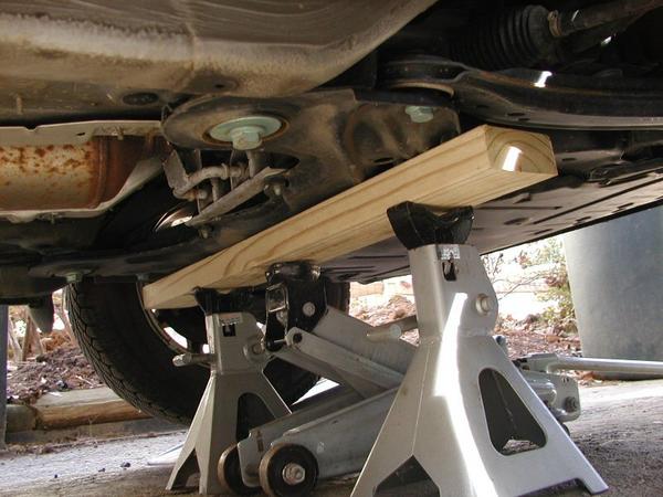 Correct Jack Stand Placement TDIClub Forums