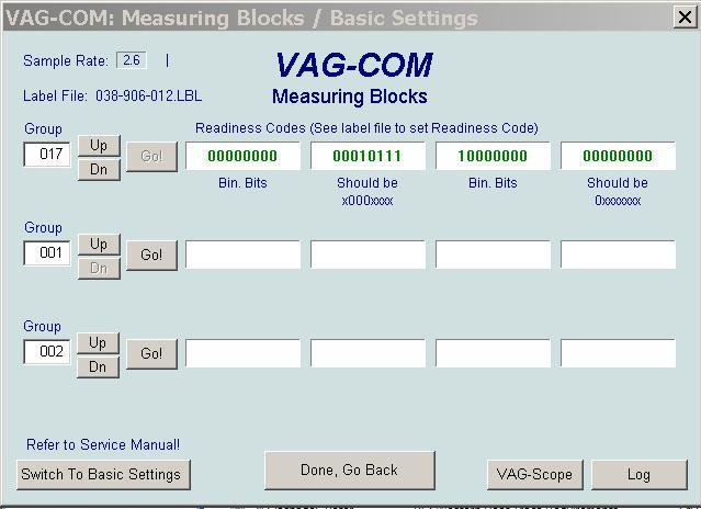 Used to be able to check readiness...but | TDIClub Forums