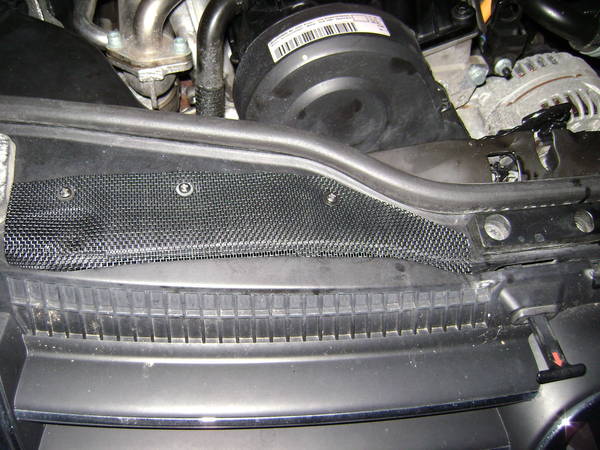 How To: Air Intake Screen Mod | TDIClub Forums